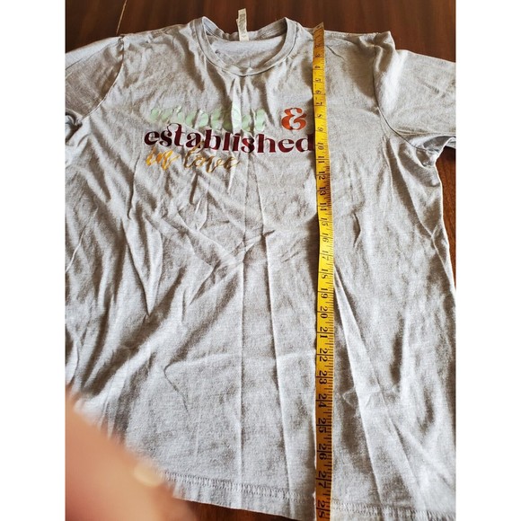 4/$15 Rooted and Established in love Womens Short Sleeve Ladies T Shirt Size 2XL - Picture 6 of 7